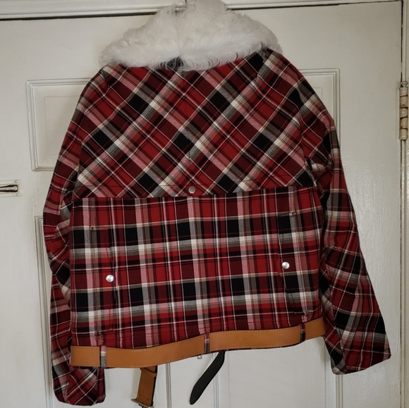 NWT - Rag & Bone "Red Multi Etiene Jacket" sz. L - Picture 6 of 9